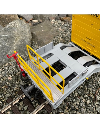 Vagón mercancías portacontenedores